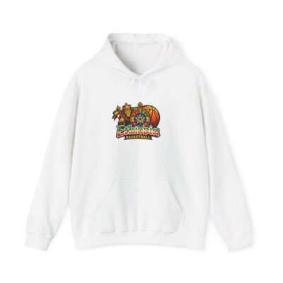 Ethiopia Basketball Hoodie - Vintage Lion & Coffee Pumpkin Design