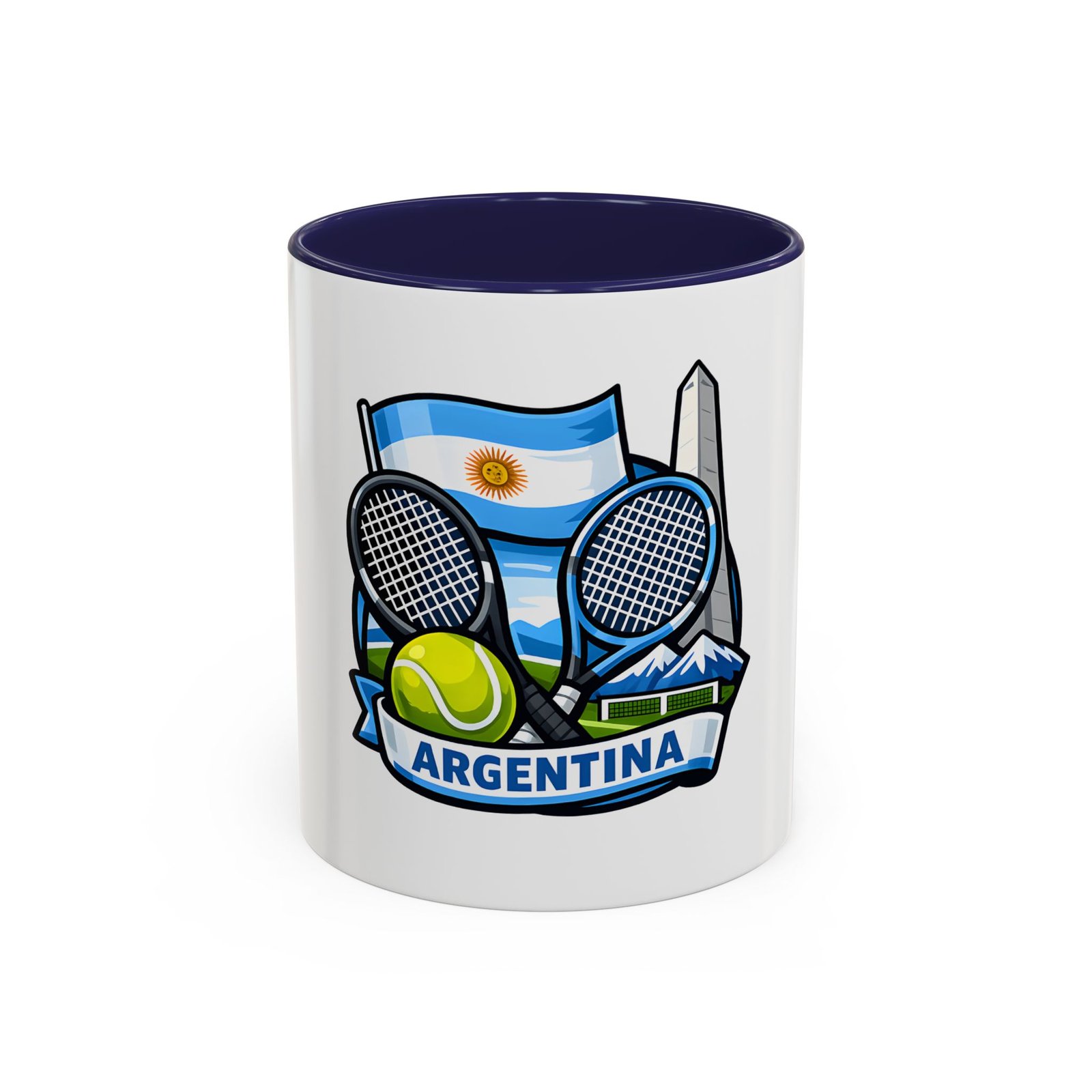 Argentina Tennis Coffee Mug – Argentinian Flag & Rackets Accent Mug (11/15oz) - Image 5