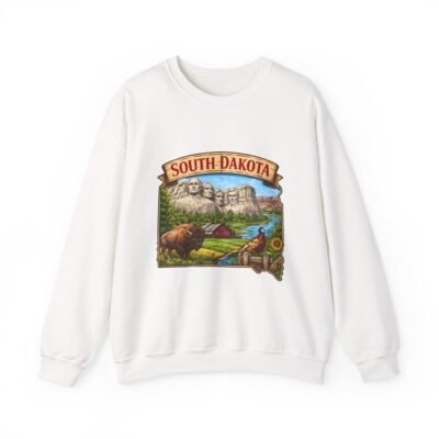 South Dakota Crewneck Sweatshirt — Mount Rushmore Scenic State Pride