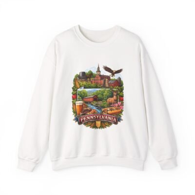 Pennsylvania Scenic Crewneck Sweatshirt — State Pride Landscape Design