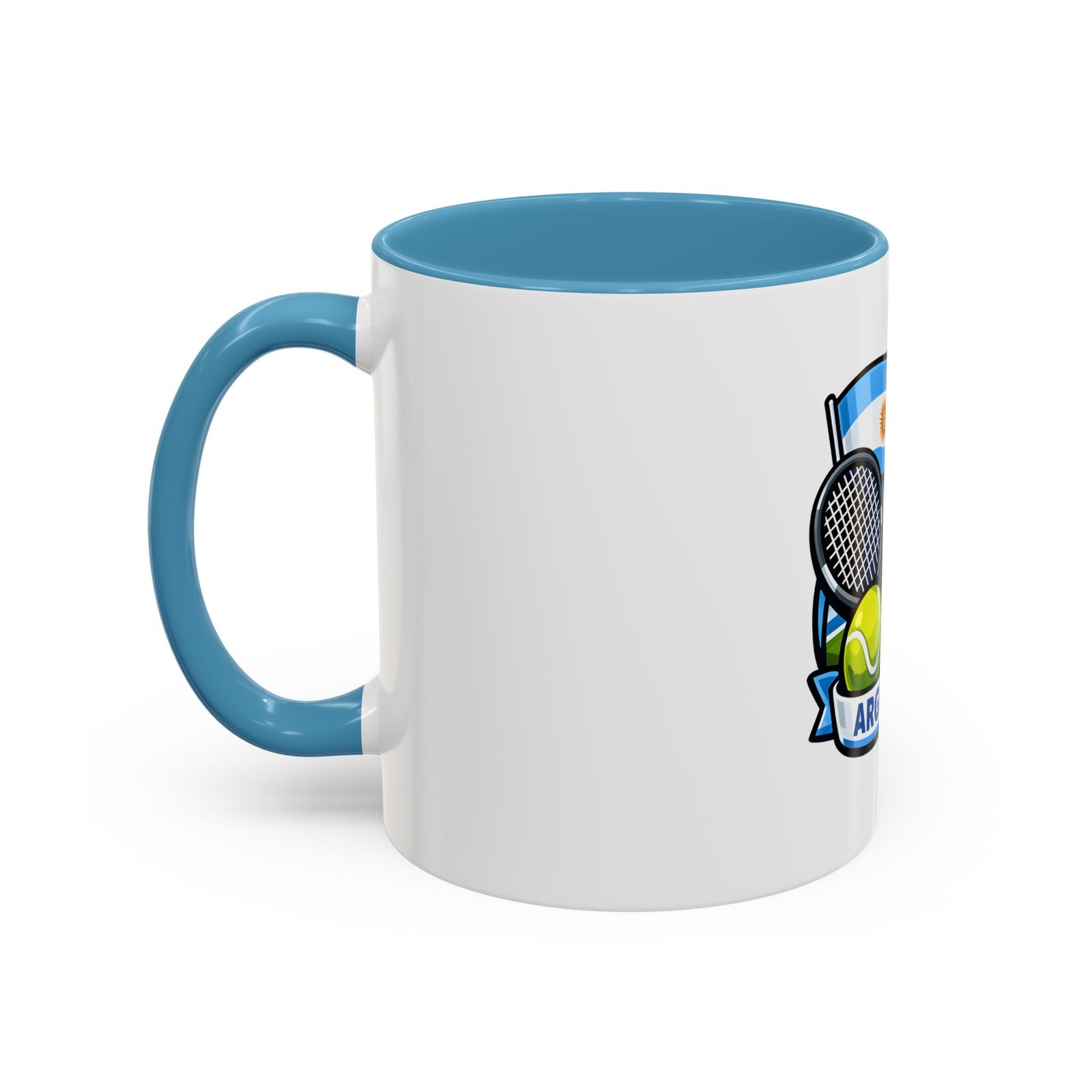 Argentina Tennis Coffee Mug – Argentinian Flag & Rackets Accent Mug (11/15oz) - Image 35