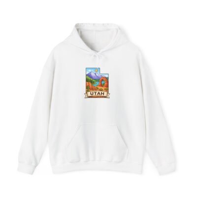 Utah Scenic Hoodie — Colorful National Parks Landscape Sweatshirt