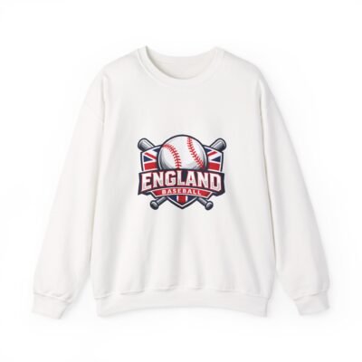 England Baseball Crewneck Sweatshirt – Union Jack Baseball Graphic