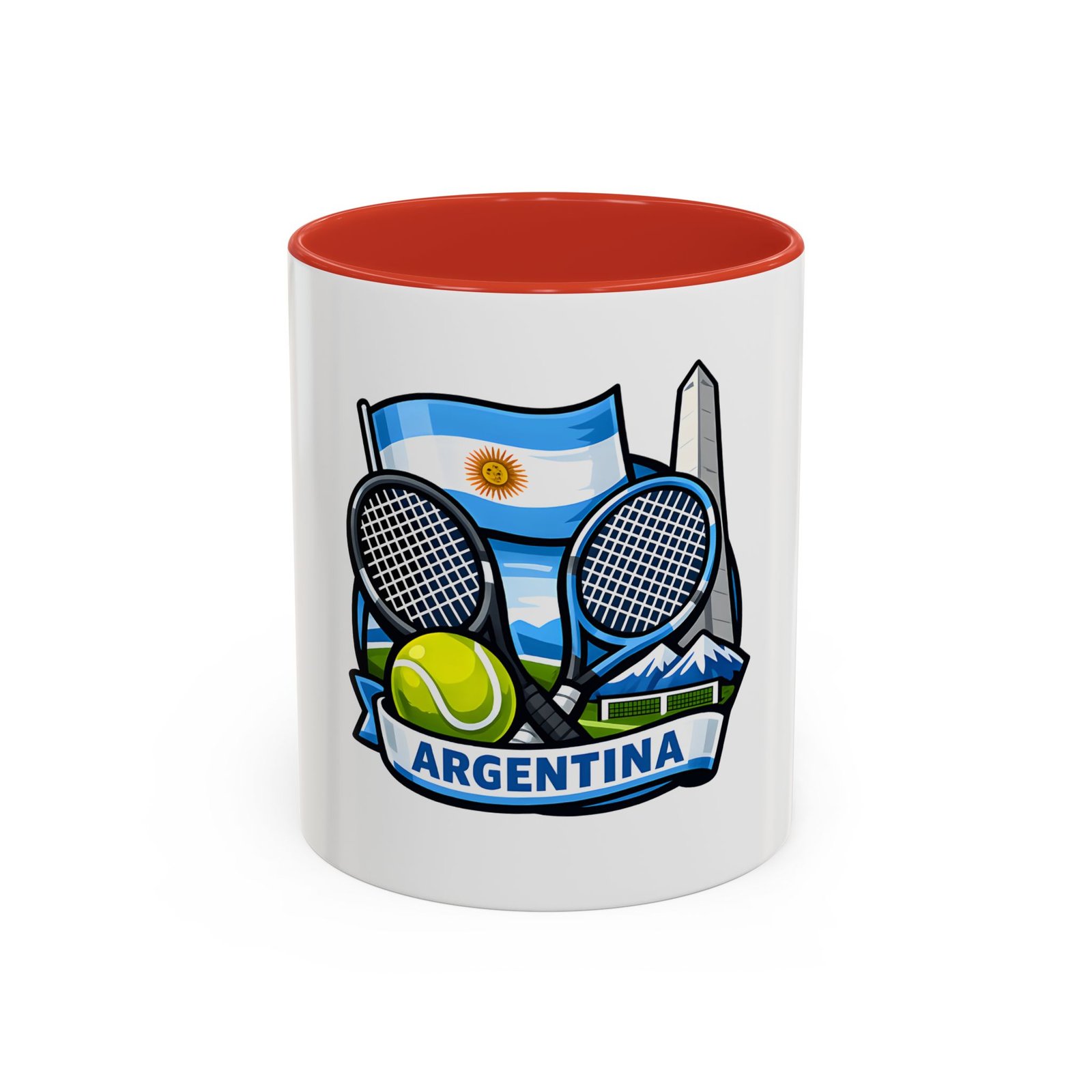 Argentina Tennis Coffee Mug – Argentinian Flag & Rackets Accent Mug (11/15oz) - Image 13