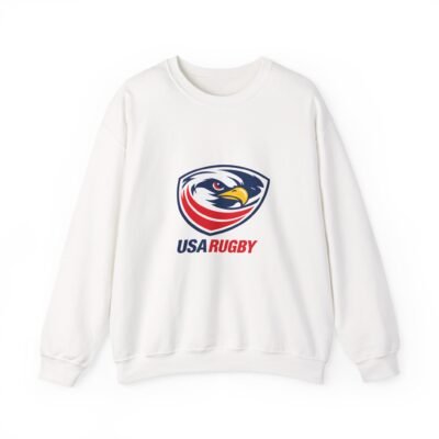 USA Rugby Eagle Crewneck Sweatshirt - Patriotic Rugby Team Pullover