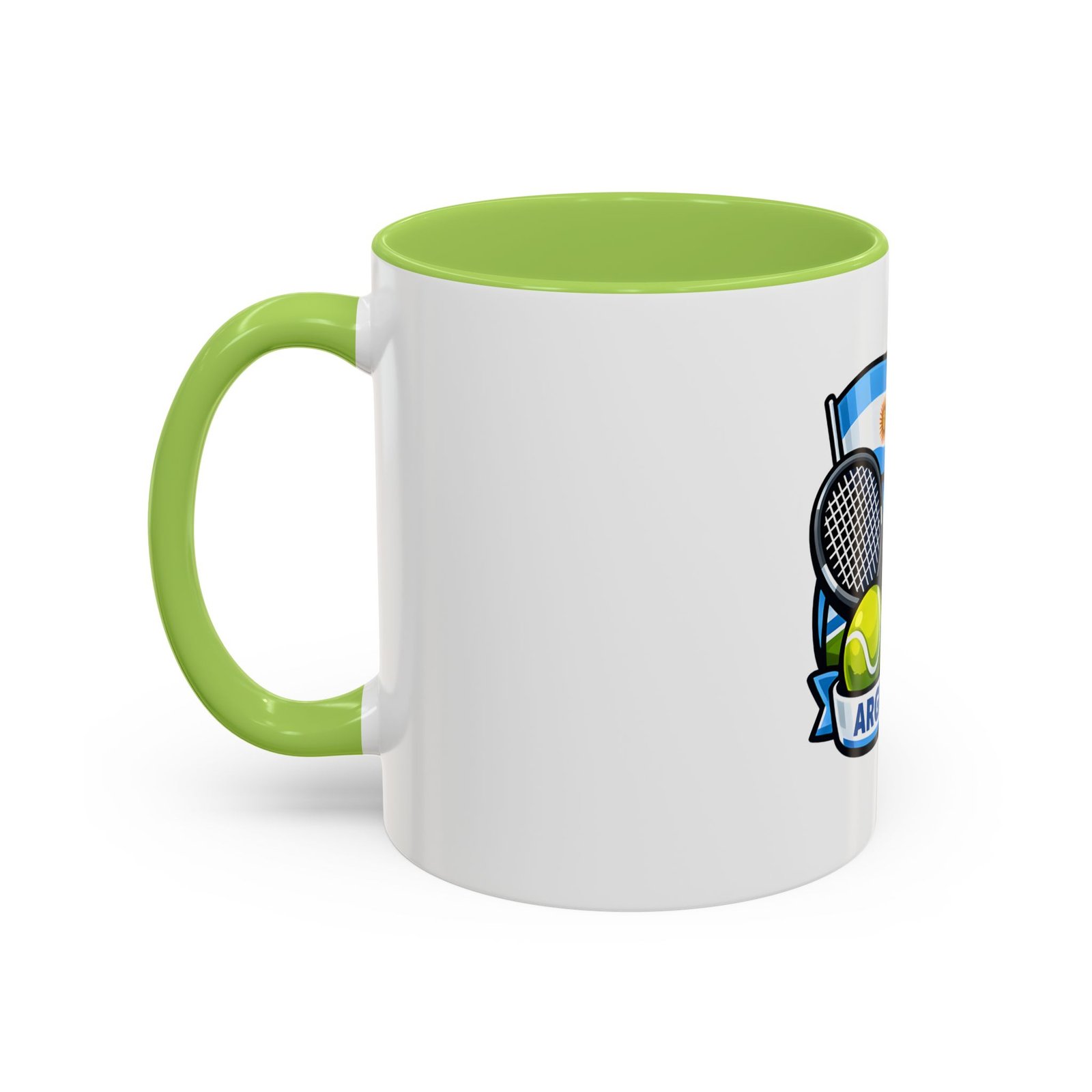 Argentina Tennis Coffee Mug – Argentinian Flag & Rackets Accent Mug (11/15oz) - Image 59