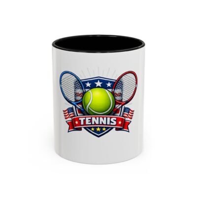 American Tennis Accent Coffee Mug (11, 15oz)