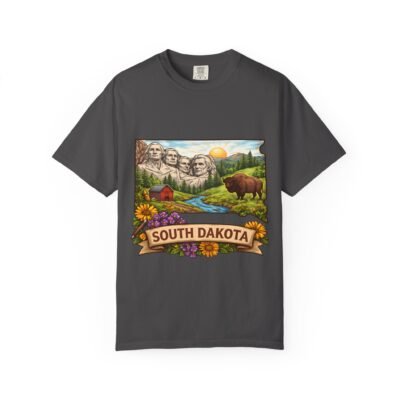 South Dakota Scenic T-Shirt — Mount Rushmore & Wildlife State Souvenir
