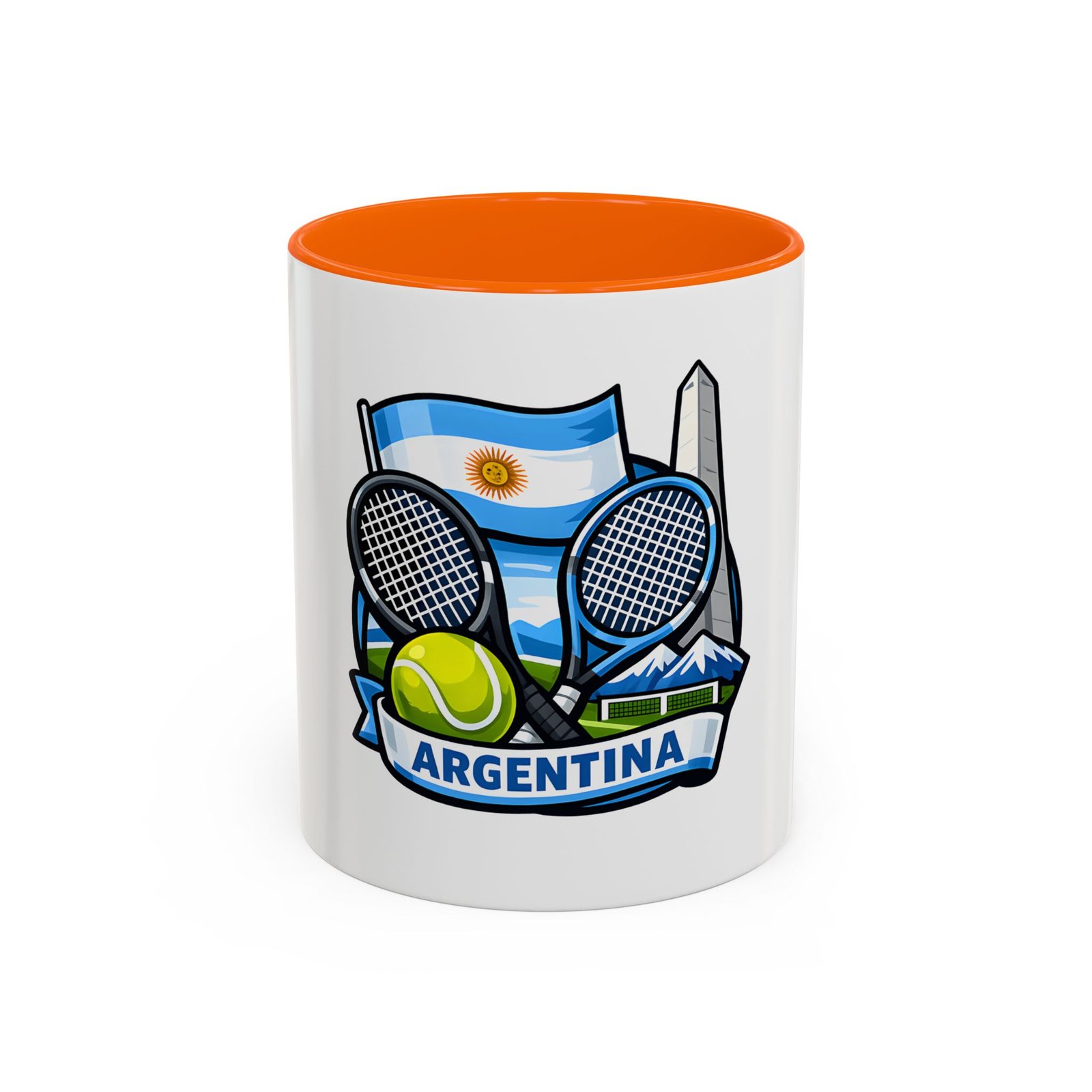 Argentina Tennis Coffee Mug – Argentinian Flag & Rackets Accent Mug (11/15oz) - Image 41
