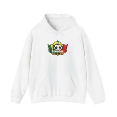 Senegal Soccer Crest Hoodie — Senegal Flag Football Pullover