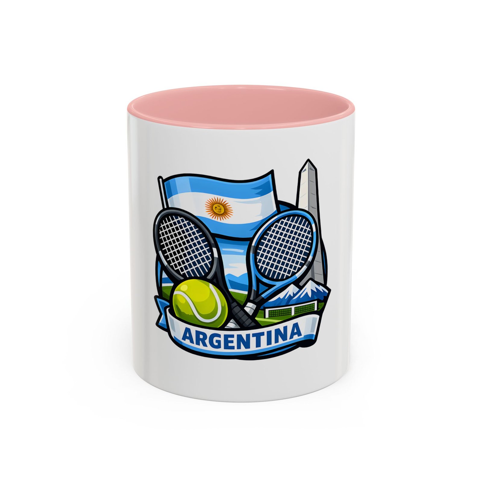 Argentina Tennis Coffee Mug – Argentinian Flag & Rackets Accent Mug (11/15oz) - Image 9
