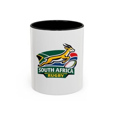 South Africa Rugby Accent Coffee Mug – Team Springboks Logo (11/15 oz)
