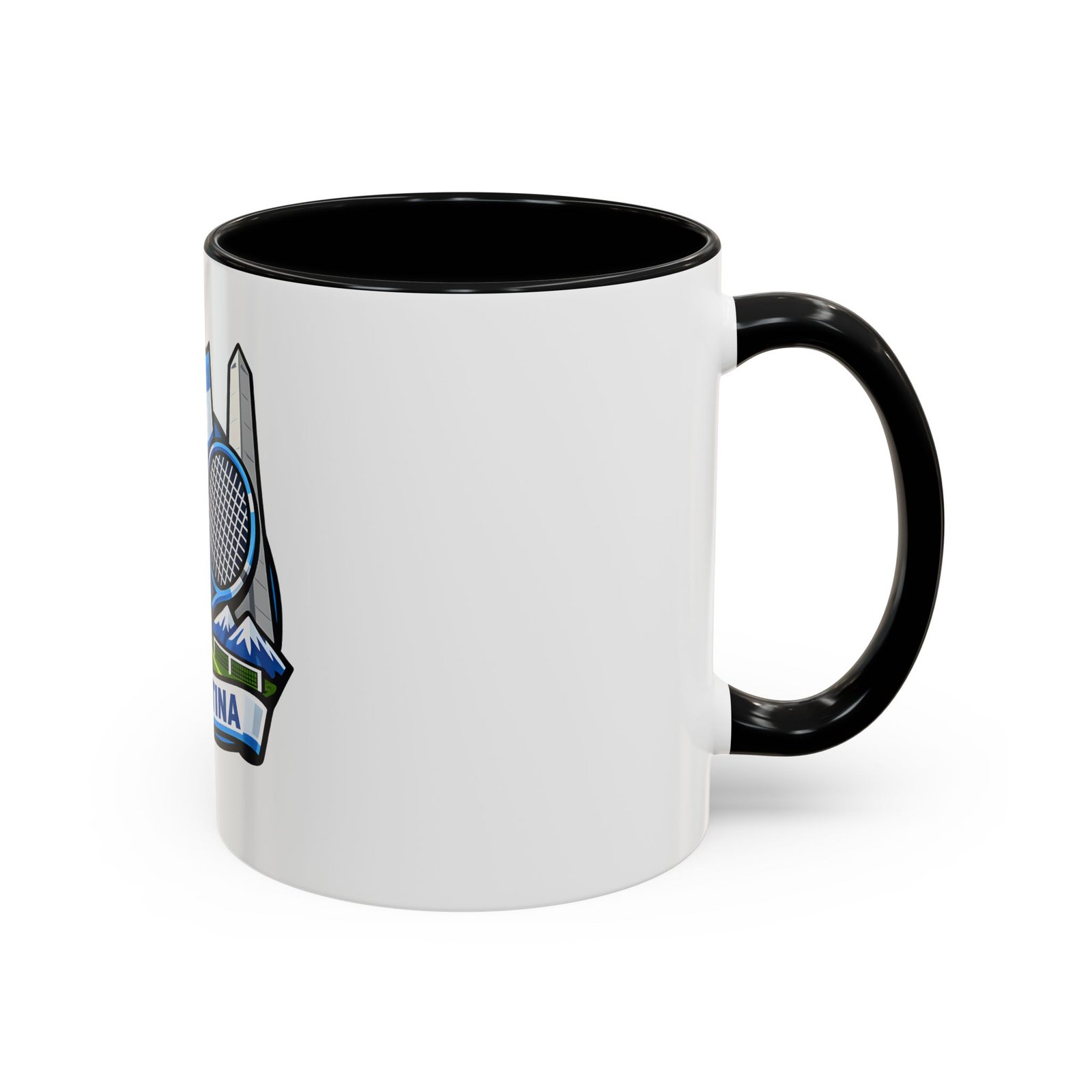 Argentina Tennis Coffee Mug – Argentinian Flag & Rackets Accent Mug (11/15oz) - Image 2