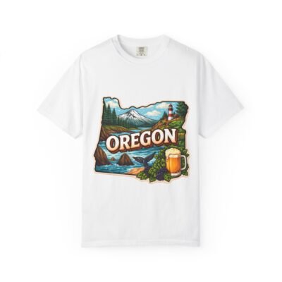 Oregon Scenic State T-Shirt — Coast, Mountains & Craft Beer Graphic Tee