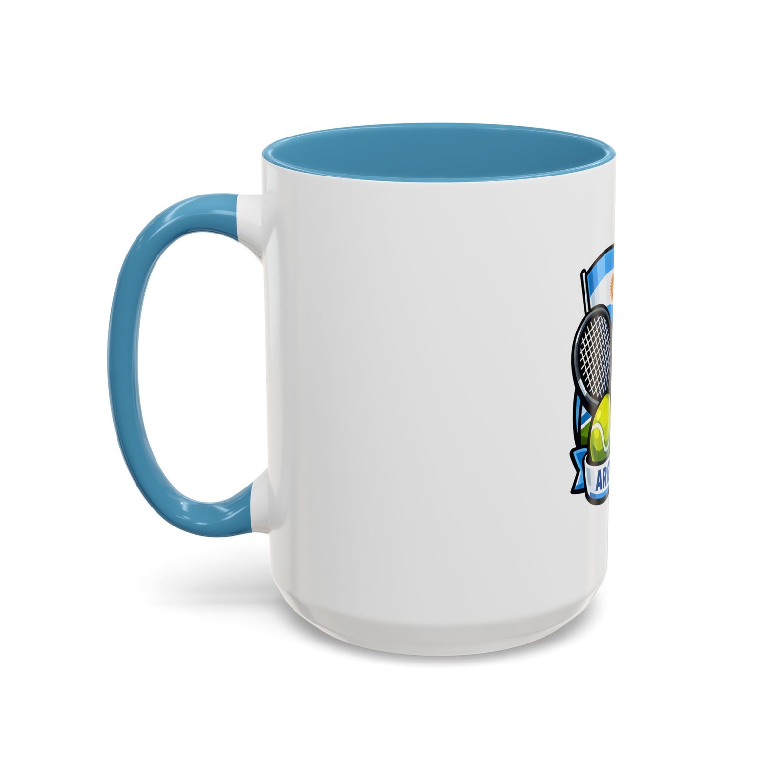 Argentina Tennis Coffee Mug – Argentinian Flag & Rackets Accent Mug (11/15oz) - Image 39