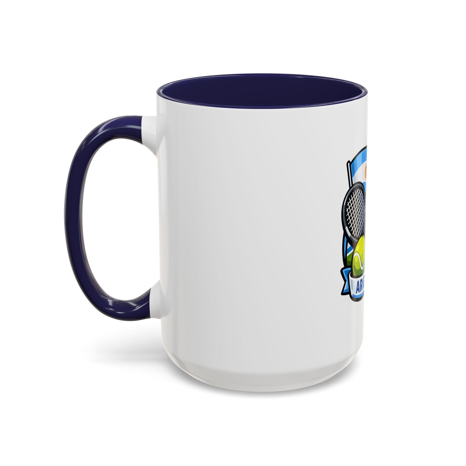 Argentina Tennis Coffee Mug – Argentinian Flag & Rackets Accent Mug (11/15oz) - Image 23