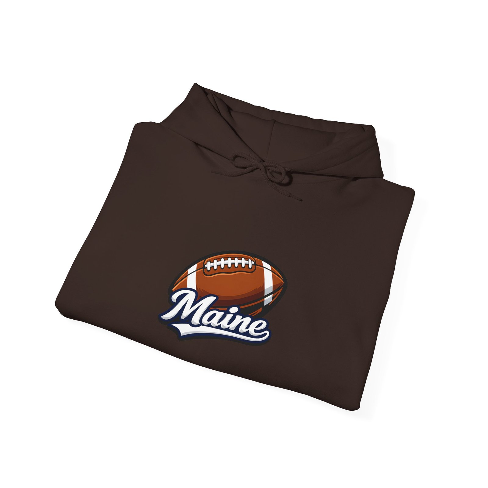 Maine Football Hoodie — Vintage Football Logo Pullover - Image 24