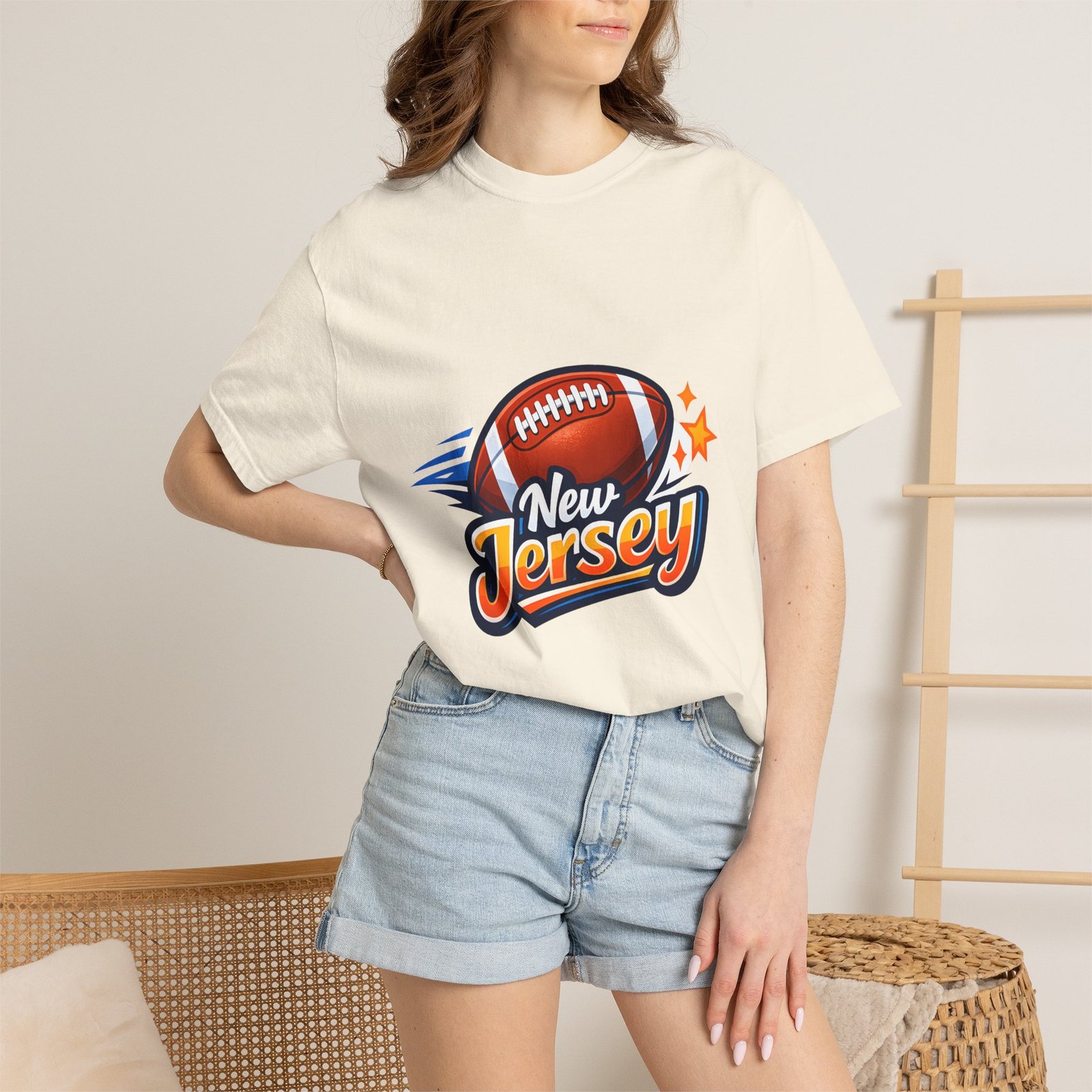 New Jersey Football T-Shirt — Vintage Football Graphic Tee - Image 20