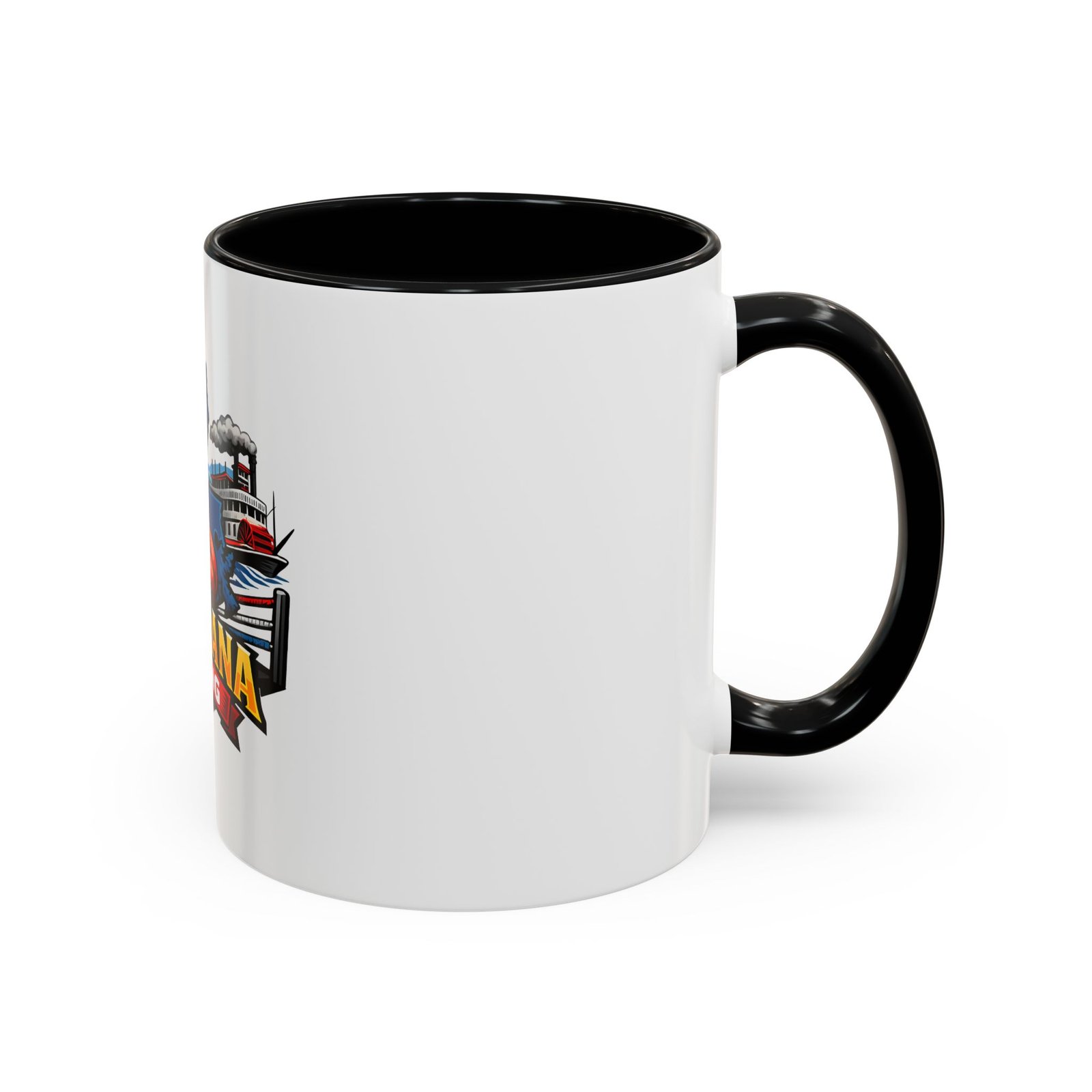 Louisiana Boxing Accent Coffee Mug – Red Gloves State Pride (11/15oz) - Image 2