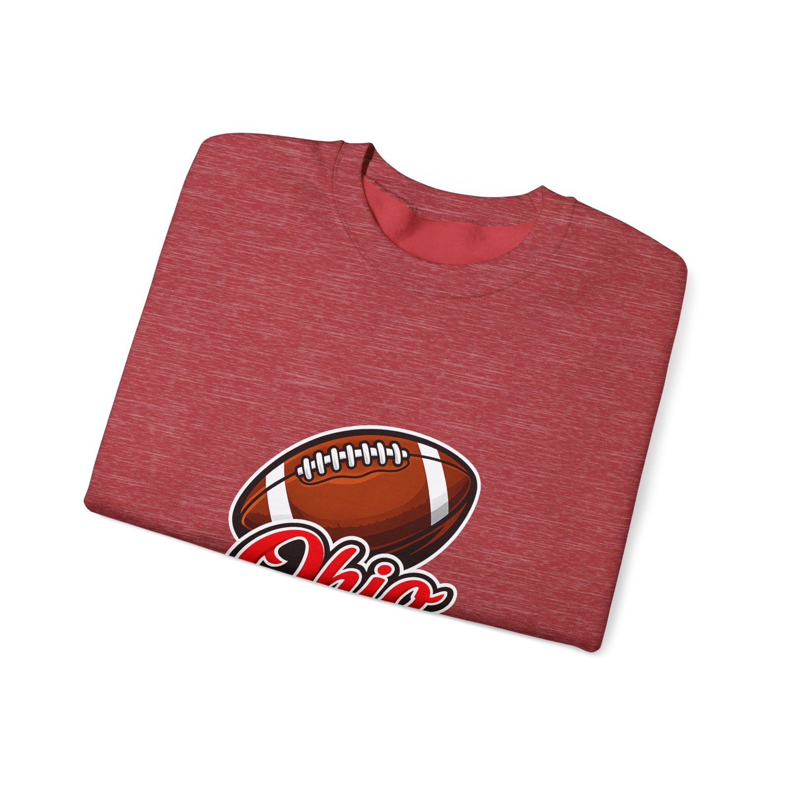 Crewneck Sweatshirt — Ohio Football Logo Crewneck - Image 43