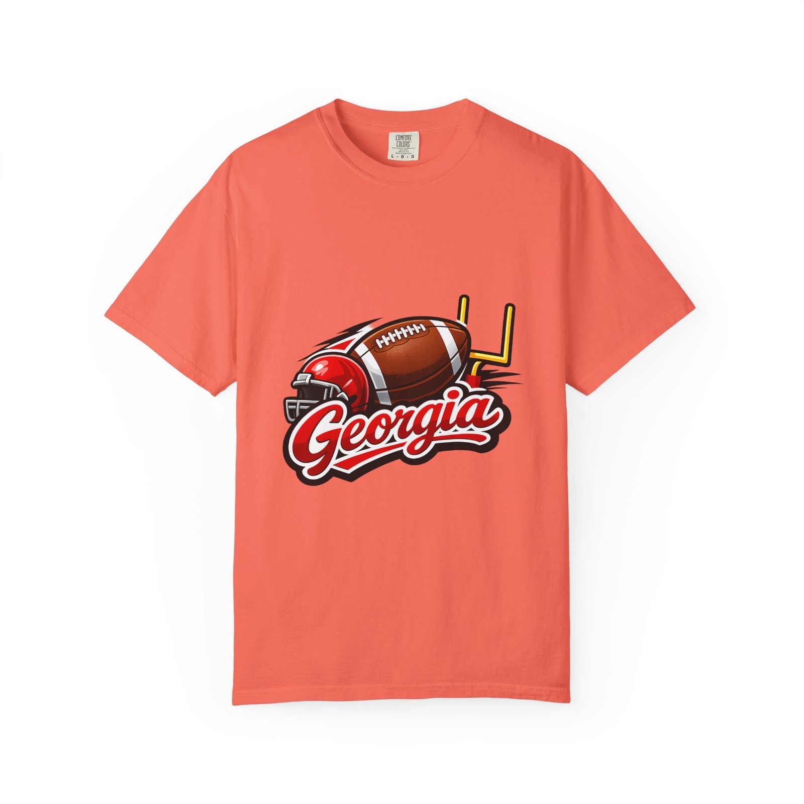 Georgia Football Helmet T-Shirt - Image 9