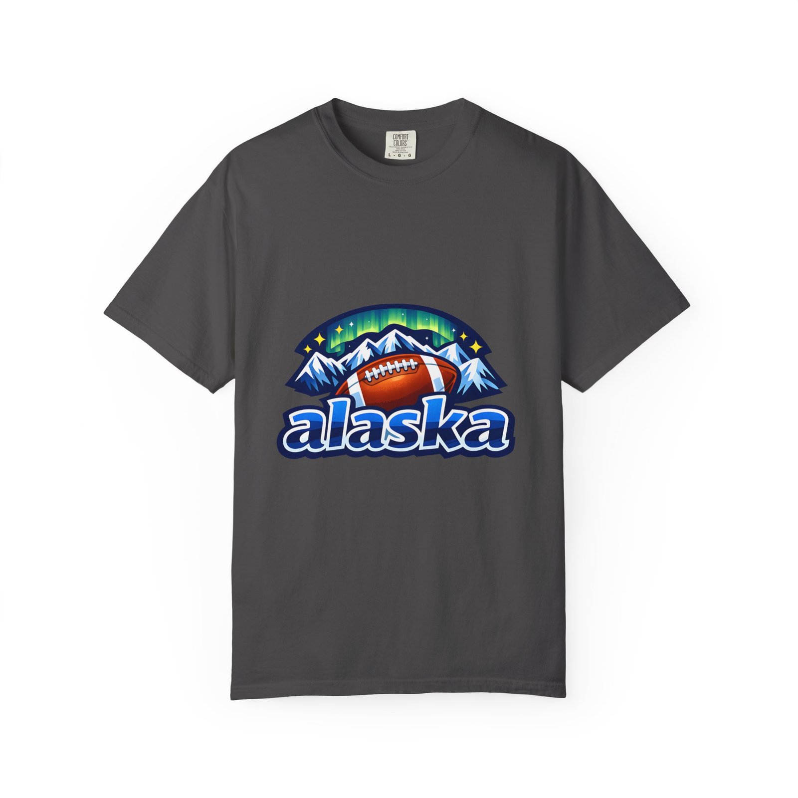 Alaska Football Bear Mountains T‑Shirt