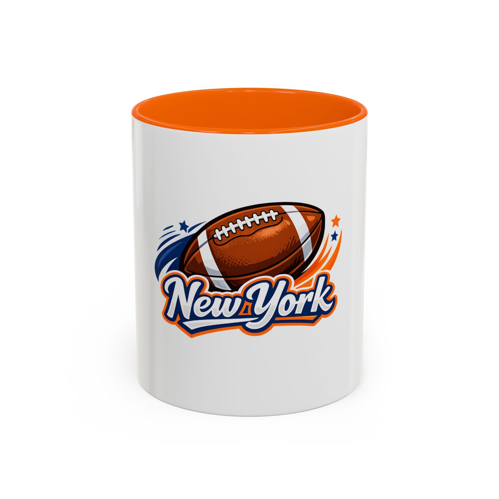 New York Football Accent Coffee Mug - Team Spirit 11/15oz - Image 41