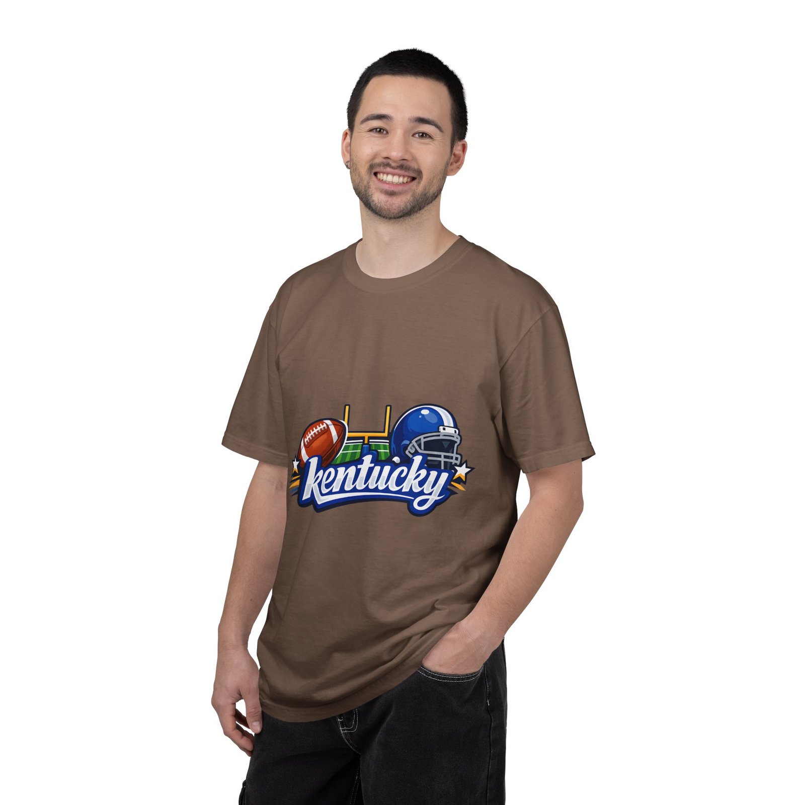 Kentucky Football Graphic T-Shirt — Helmet & Ball State Pride Tee - Image 75