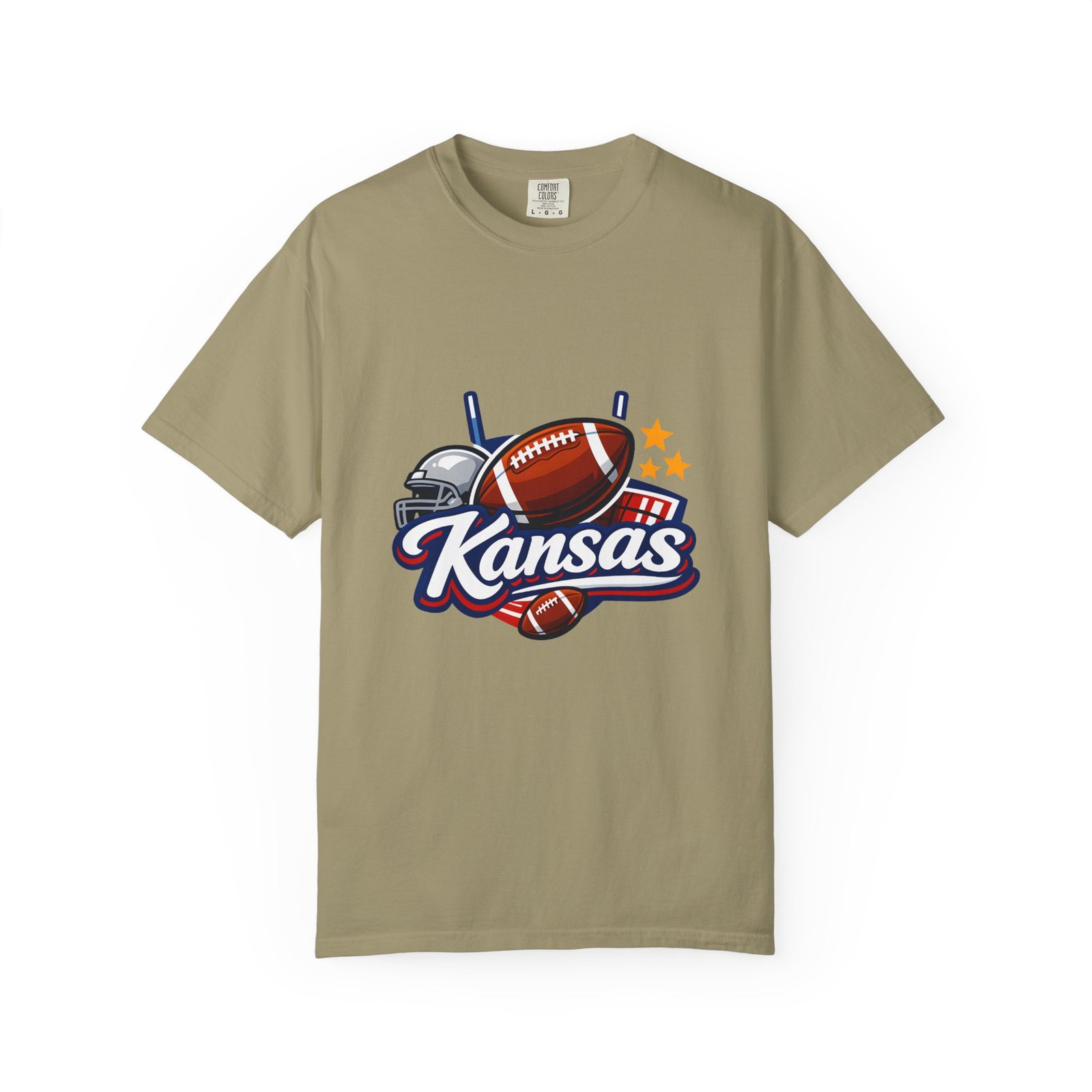 Kansas Football T-Shirt — Retro Helmet & Ball State Pride Tee - Image 21