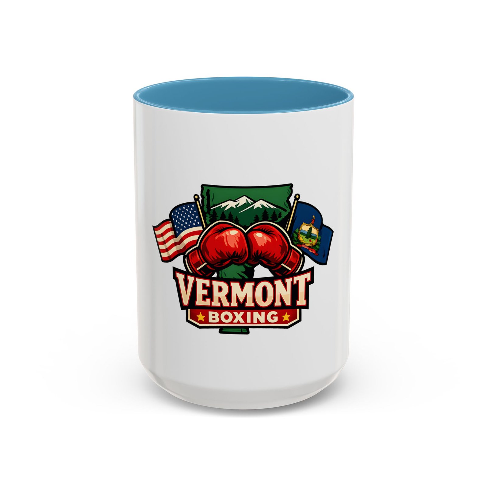 Vermont Boxing Coffee Mug — Accent 11/15oz - Image 37