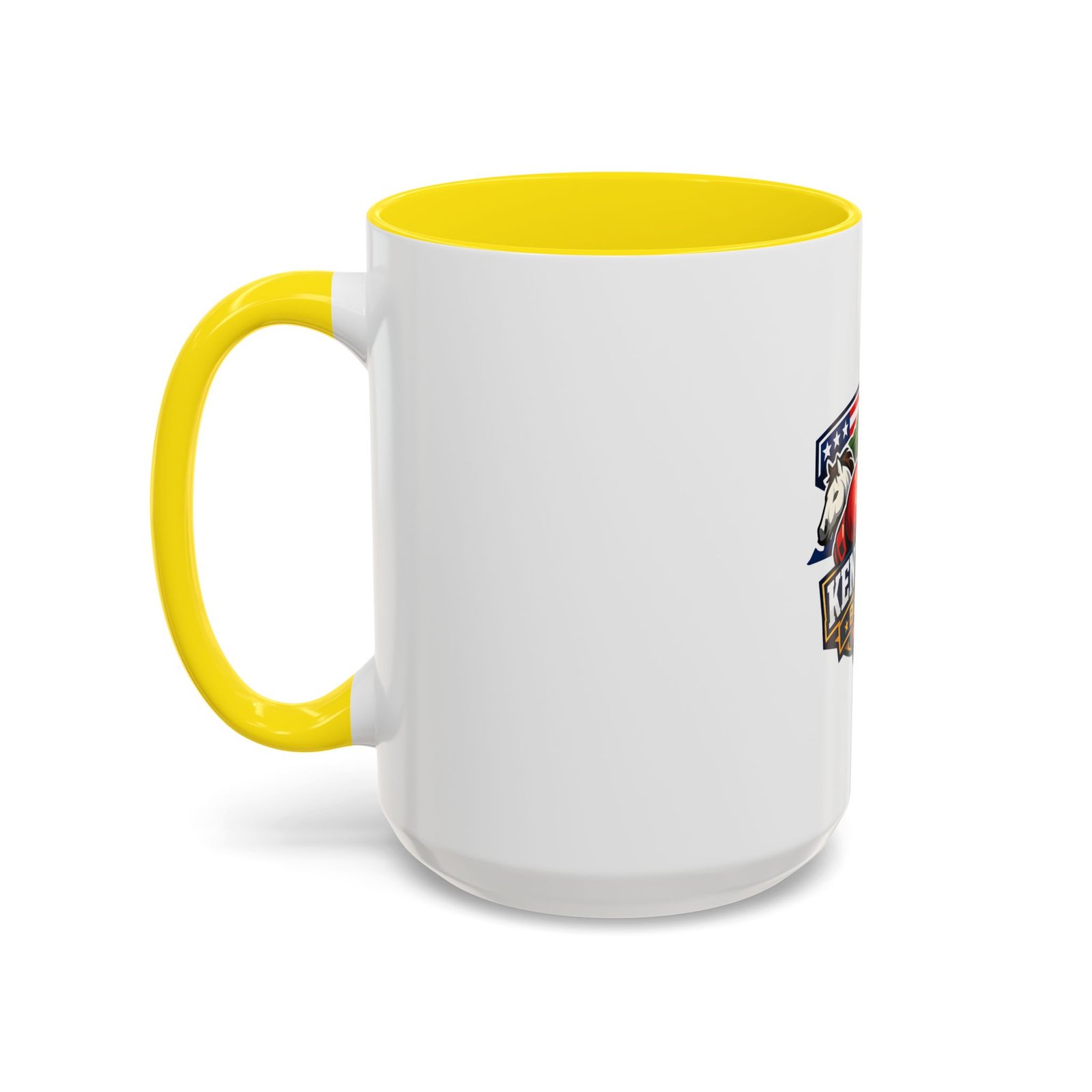 Kentucky Boxing Coffee Mug — State Pride Boxing Logo Accent Mug (11/15 oz) - Image 55