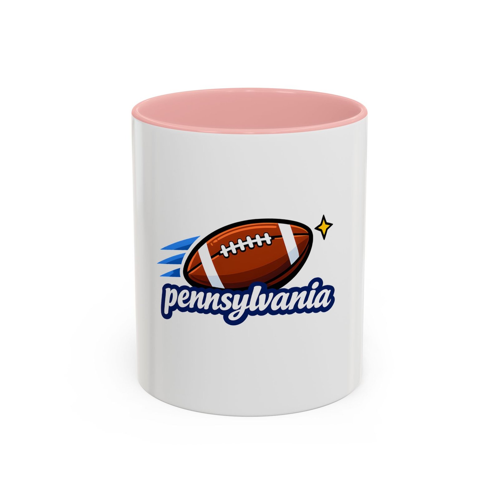 Pennsylvania Football Coffee Mug – Accent 11/15oz - Image 9