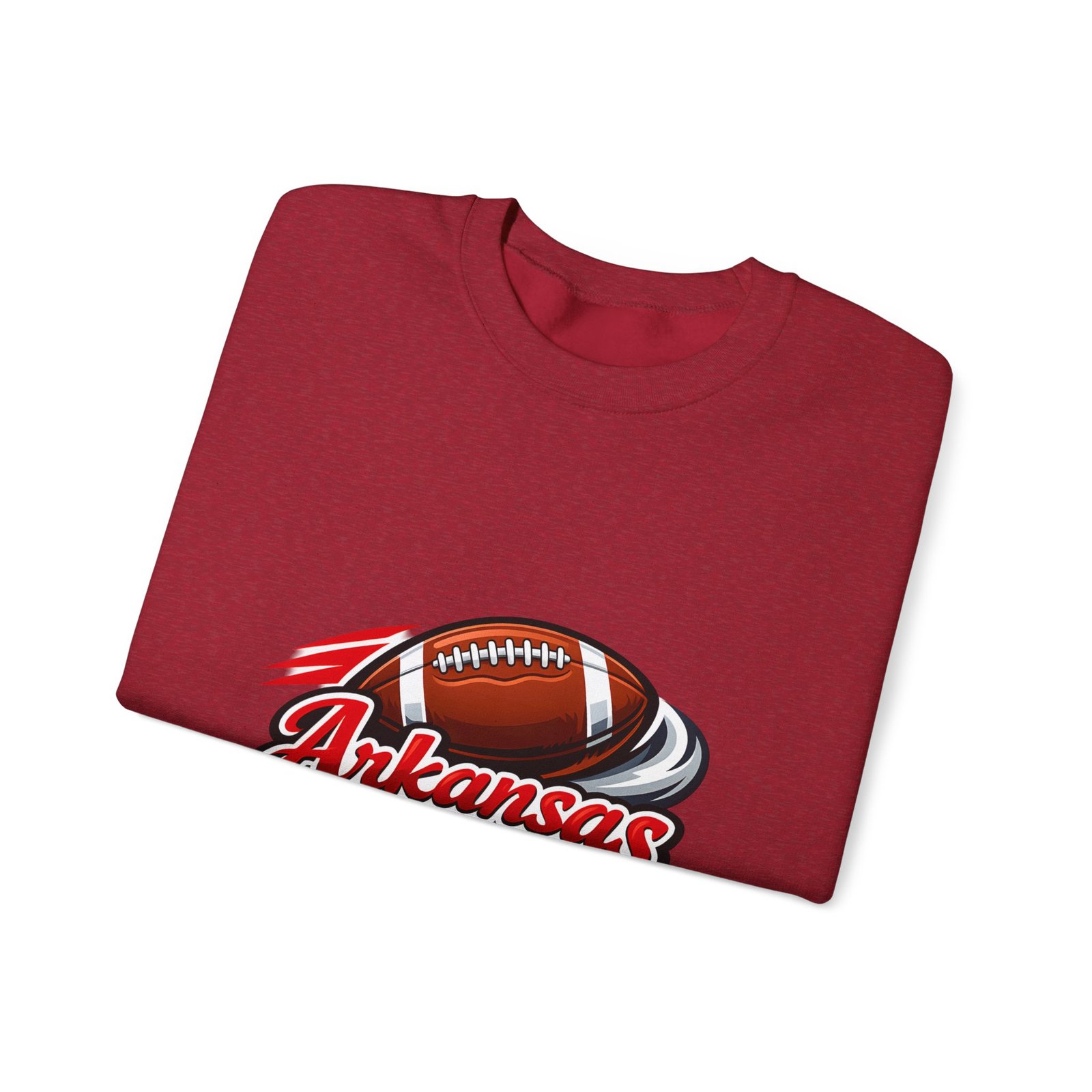Arkansas Football Crewneck Sweatshirt — Retro Gridiron Logo - Image 51