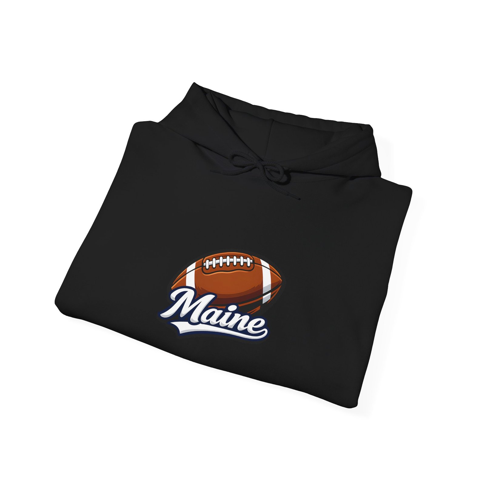 Maine Football Hoodie — Vintage Football Logo Pullover - Image 16
