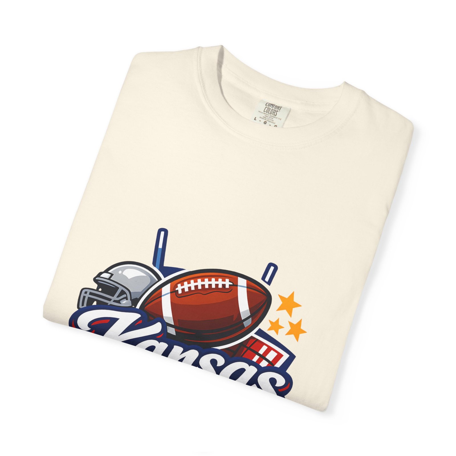 Kansas Football T-Shirt — Retro Helmet & Ball State Pride Tee - Image 19