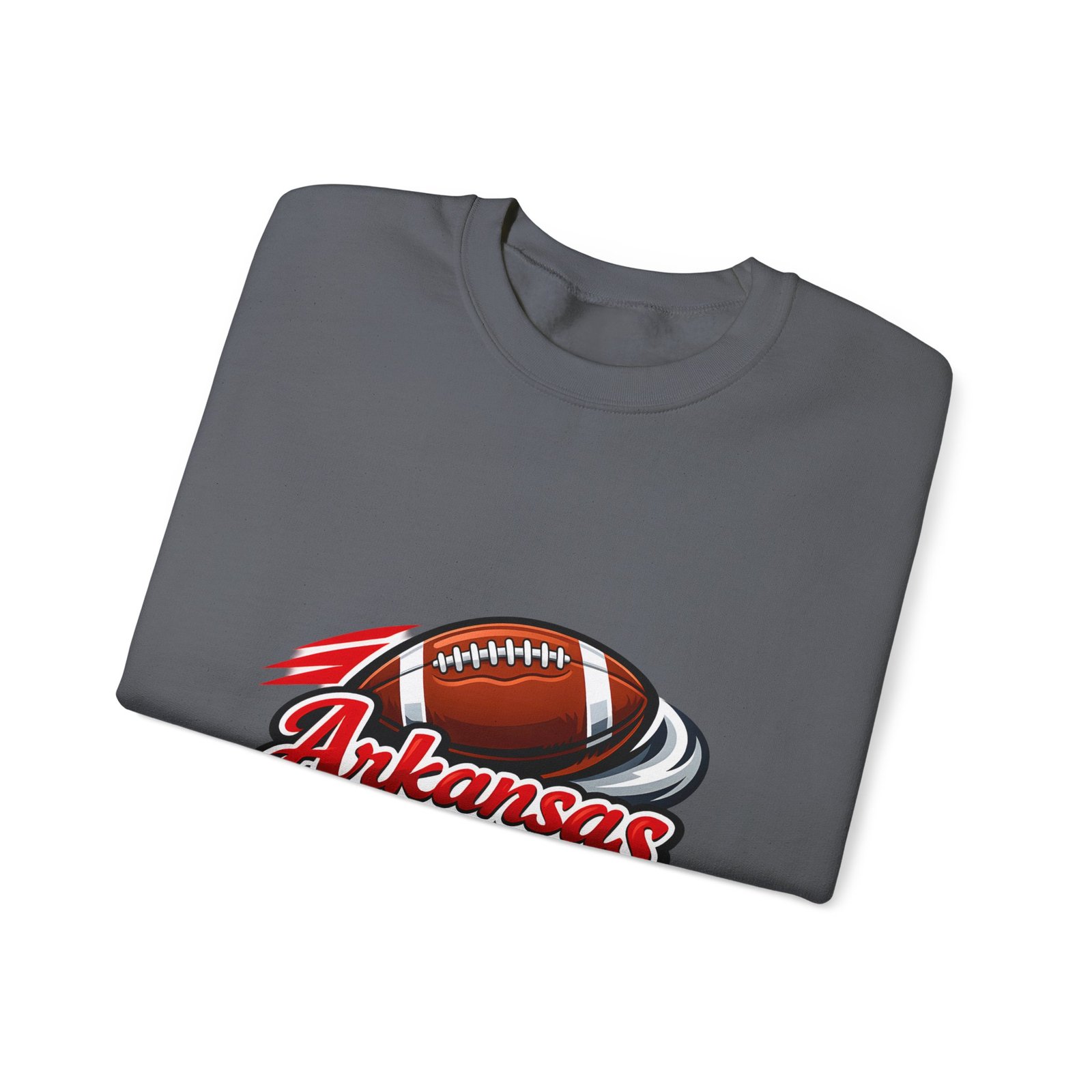 Arkansas Football Crewneck Sweatshirt — Retro Gridiron Logo - Image 39
