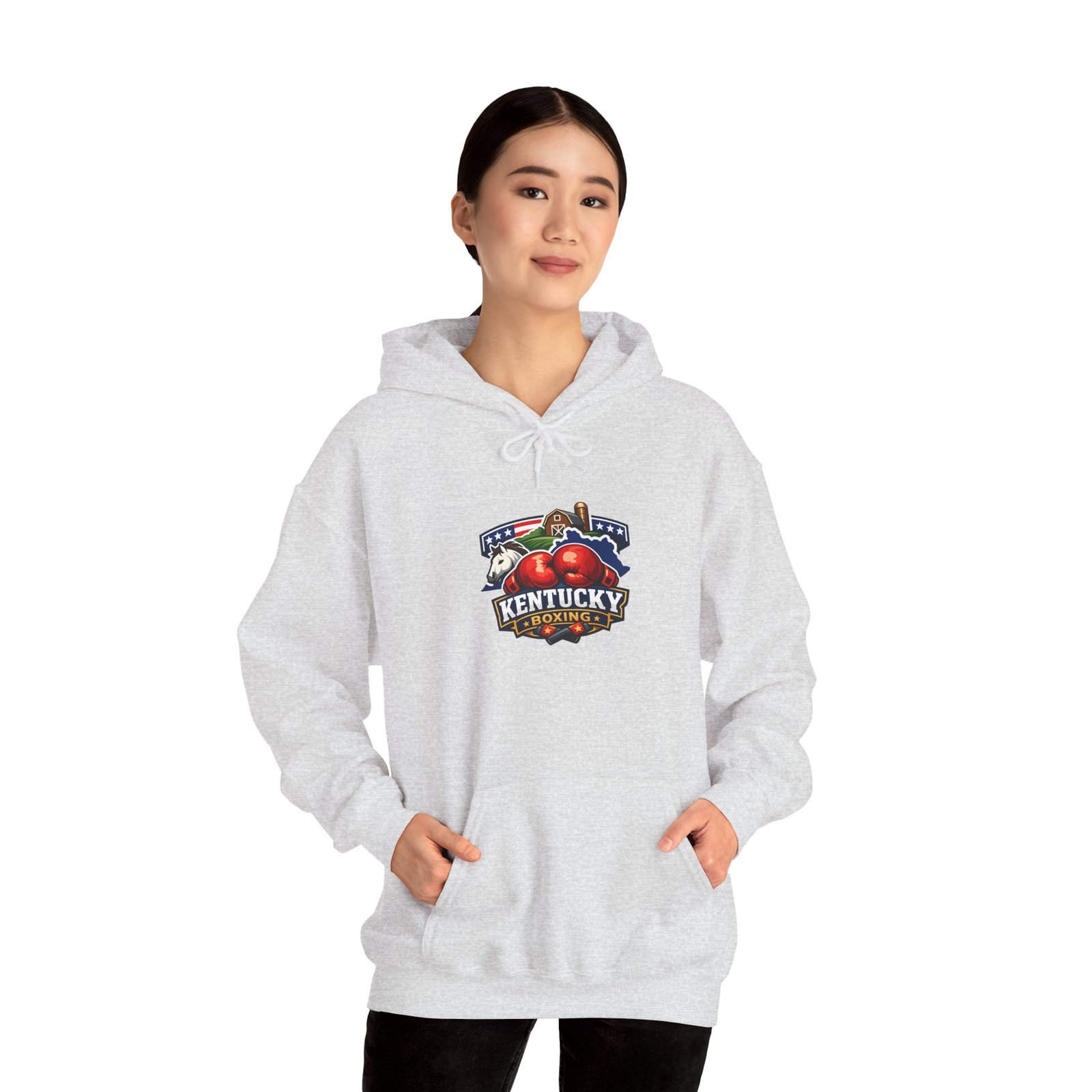 Kentucky BBQ State Pride Hoodie — Retro Grilling Emblem - Image 47