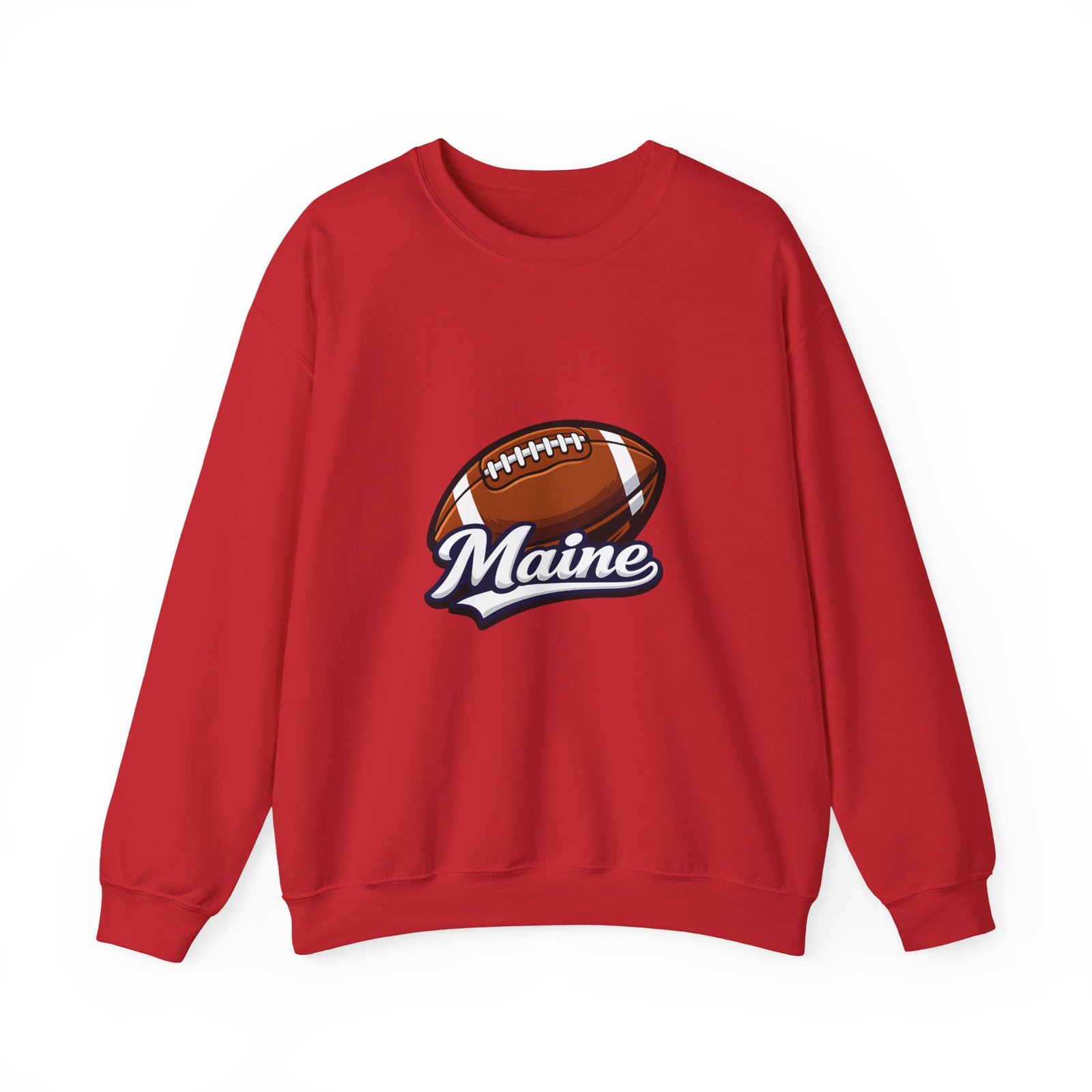 Maine Football Crewneck Sweatshirt - Image 45