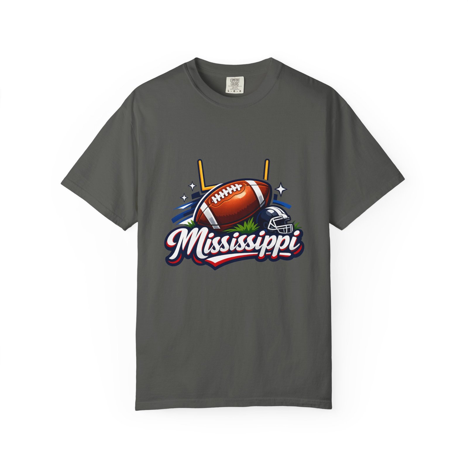Mississippi Football T-Shirt — Retro Gridiron Logo Tee - Image 29