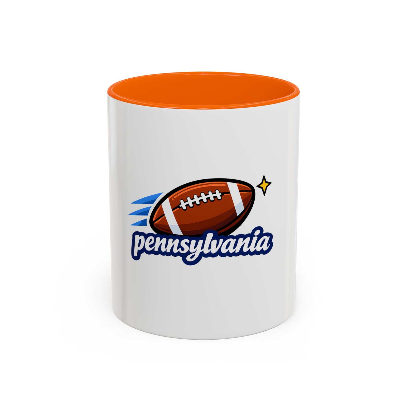 Pennsylvania Football Coffee Mug – Accent 11/15oz - Image 41
