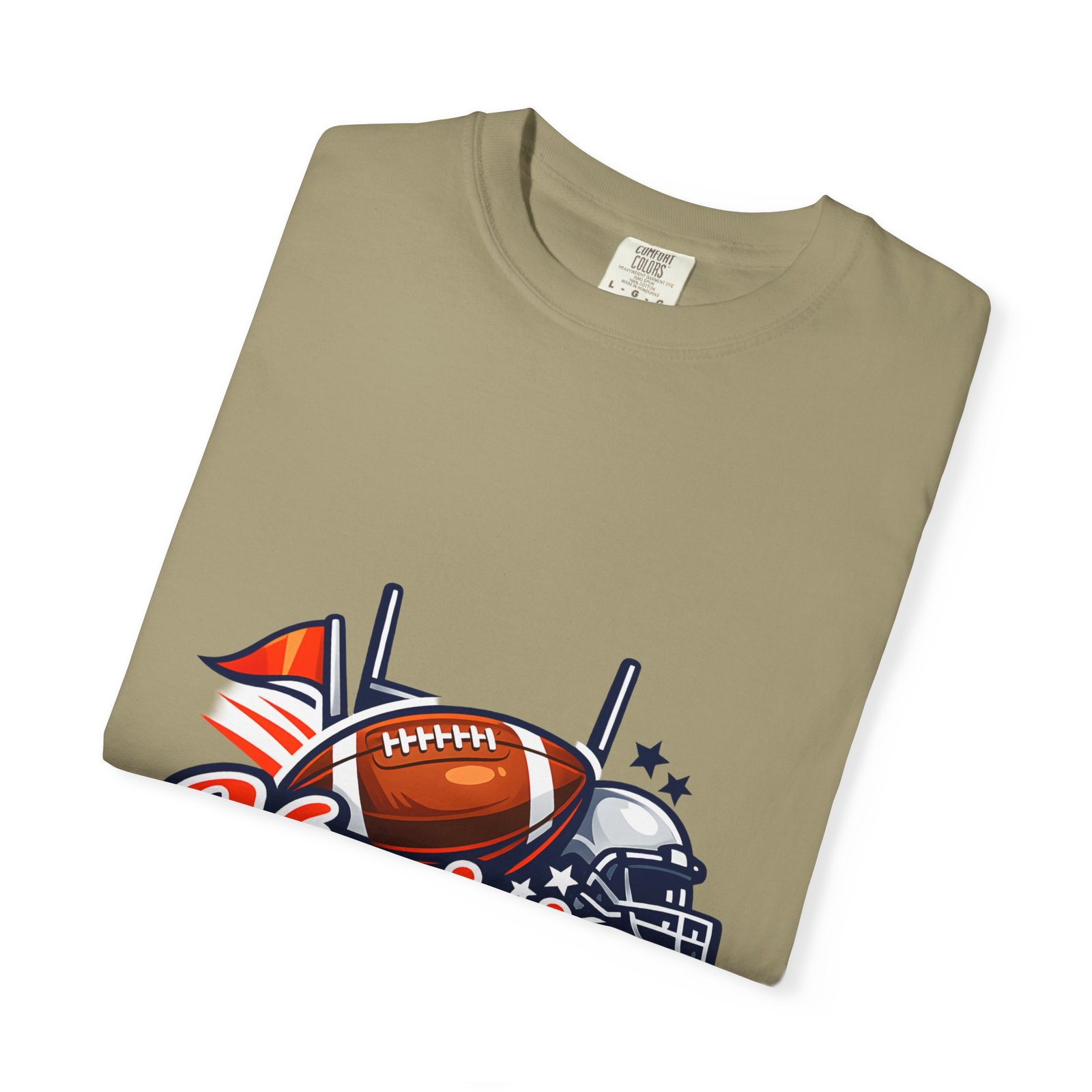 Virginia Football Helmet & Ball T-Shirt - Image 23