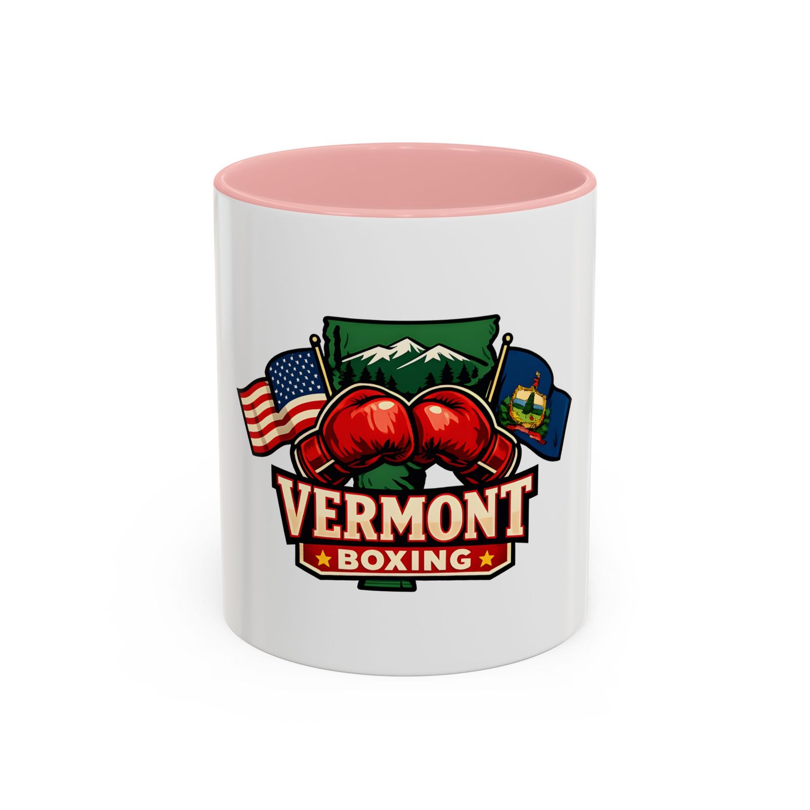 Vermont Boxing Coffee Mug — Accent 11/15oz - Image 9
