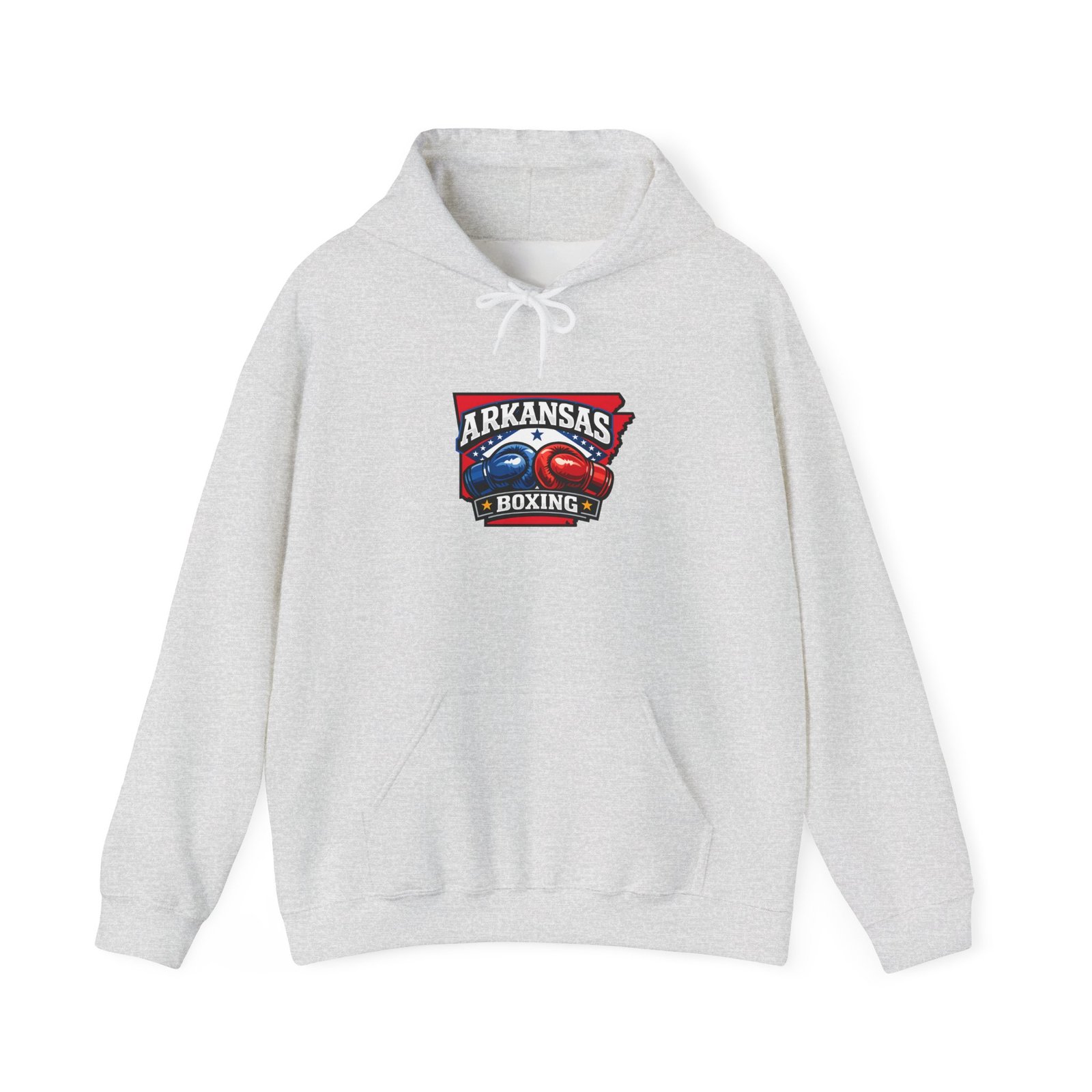 Arkansas Boxing Hoodie — State Pride Boxing Logo Pullover - Image 5