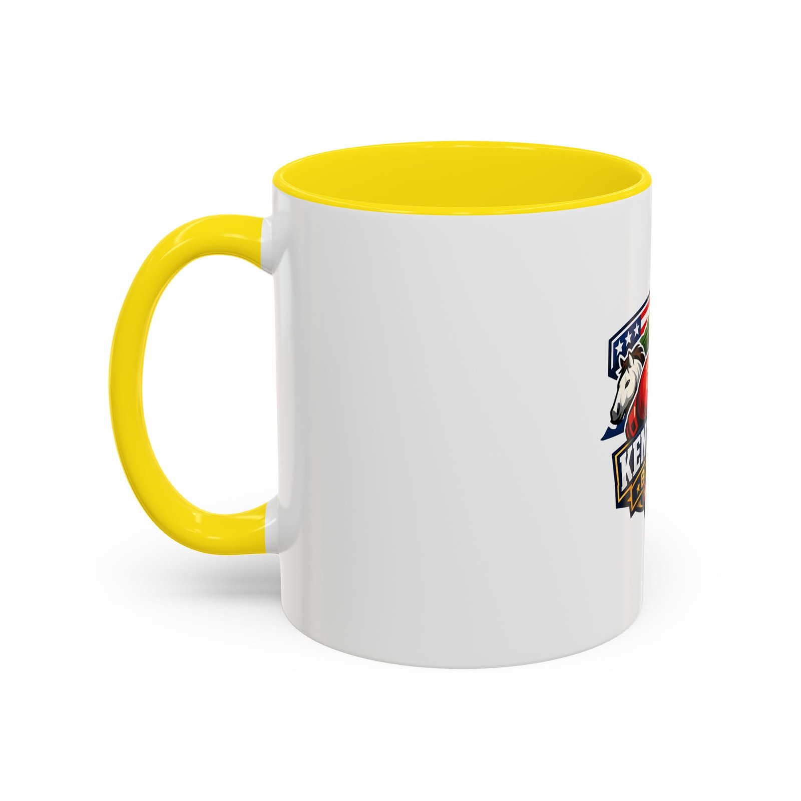 Kentucky Boxing Coffee Mug — State Pride Boxing Logo Accent Mug (11/15 oz) - Image 47