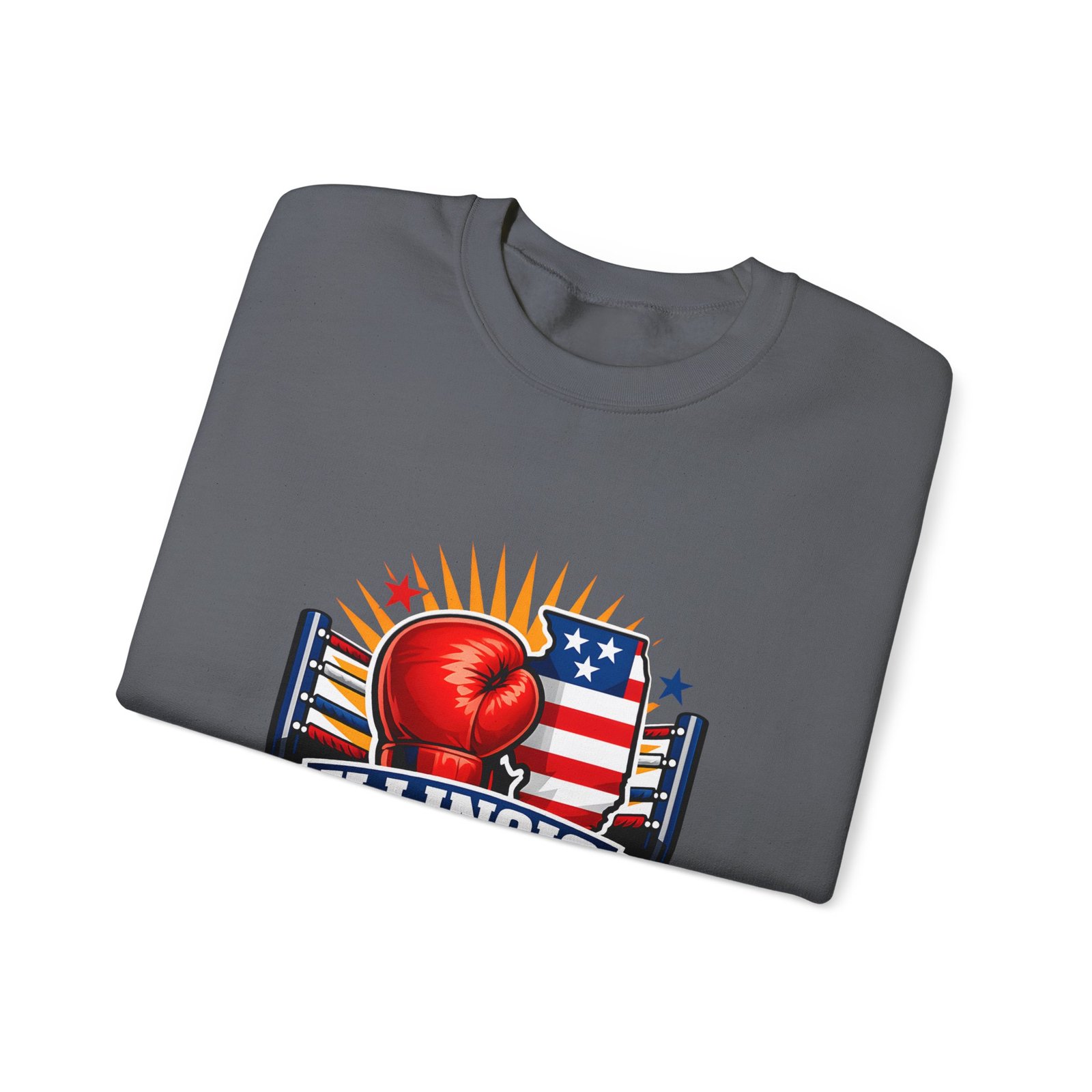 Illinois Boxing Crewneck Sweatshirt - Image 39