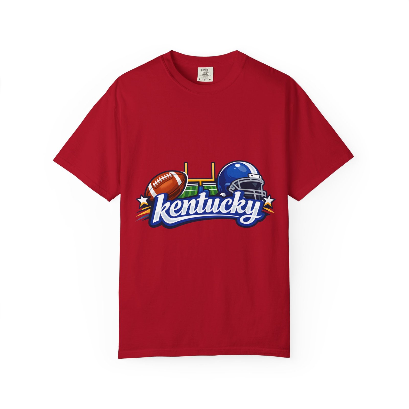 Kentucky Football Graphic T-Shirt — Helmet & Ball State Pride Tee - Image 51