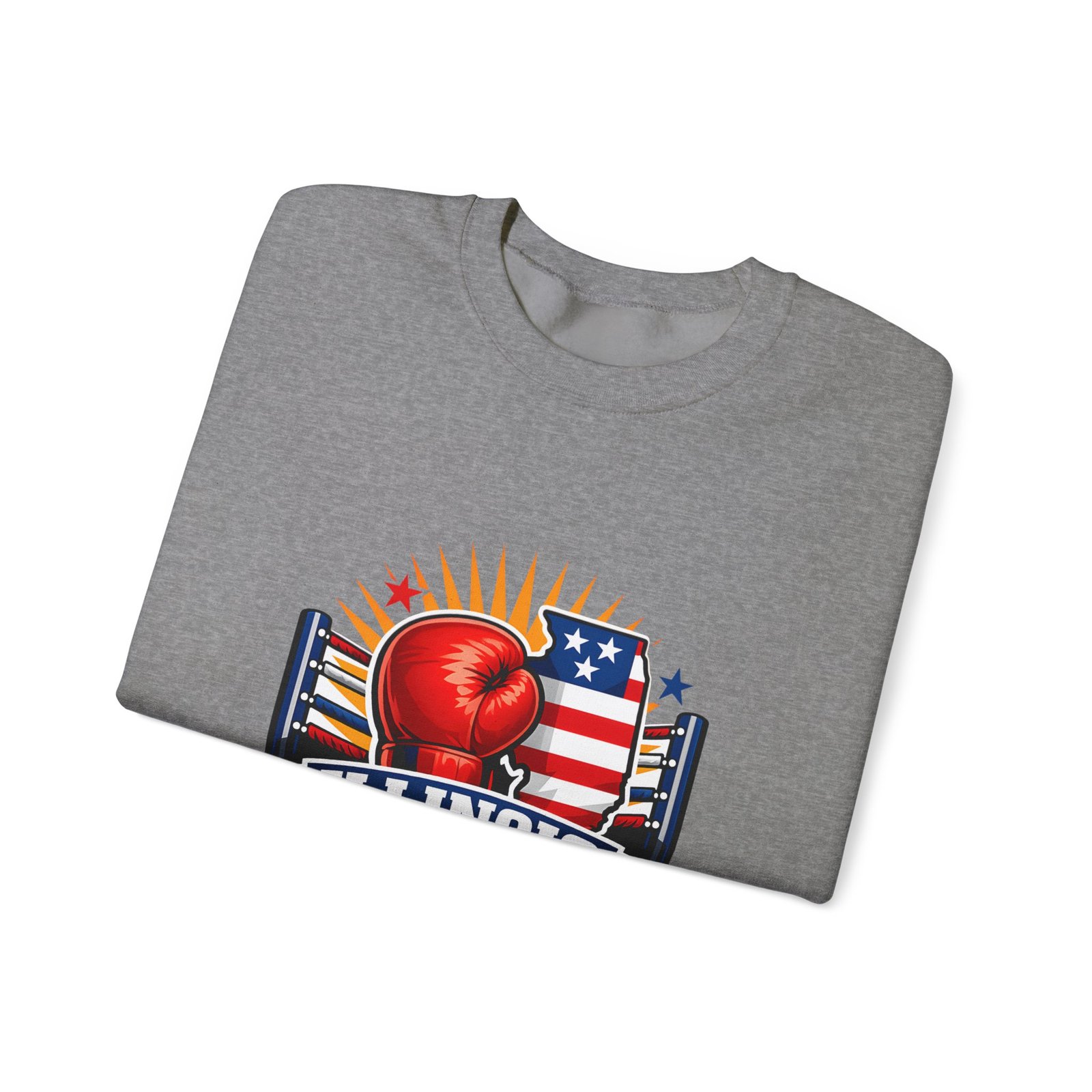 Illinois Boxing Crewneck Sweatshirt - Image 31