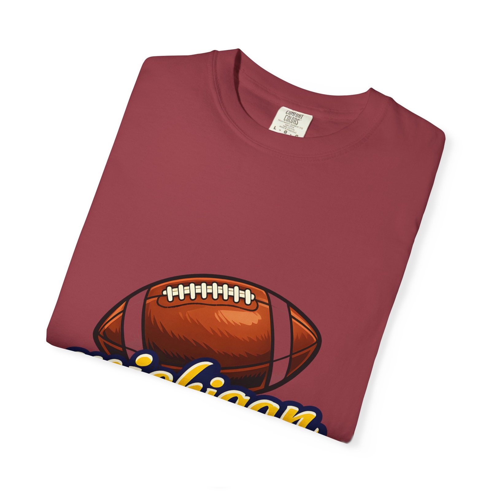 Michigan Football T-Shirt — Vintage Script Logo Tee - Image 55
