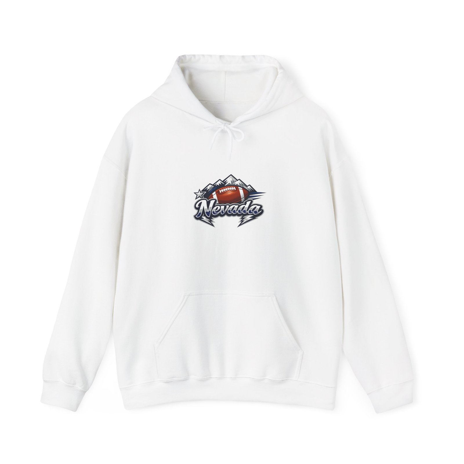 Nevada Mountain Sunset Hoodie — Vintage State Graphic Pullover
