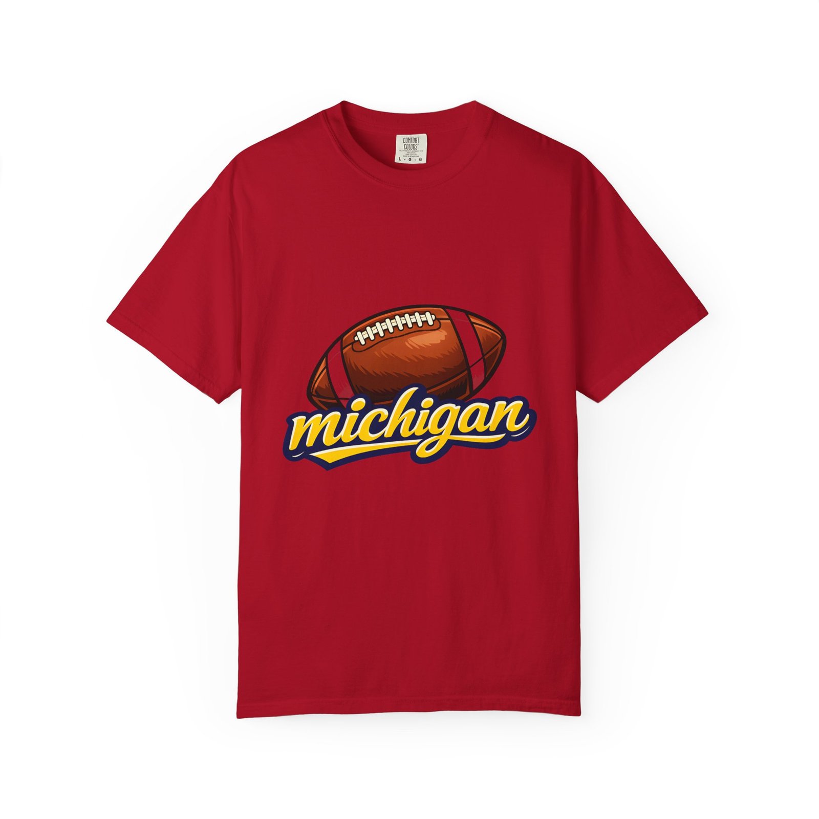 Michigan Football T-Shirt — Vintage Script Logo Tee - Image 57